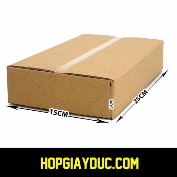 Hộp Carton COD B31 – 25x15x5 Cm
