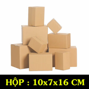 Hộp Carton COD B04 – 10x7x16 Cm