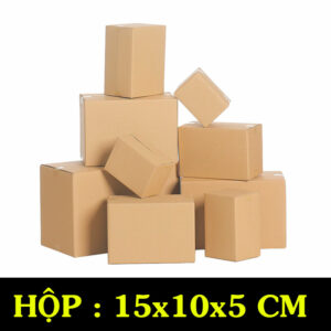 Hộp Carton COD B40 – 15x10x5 Cm