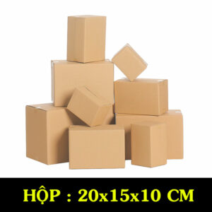 Hộp Carton COD B10 – 20x15x10 Cm