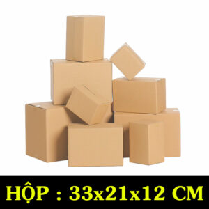 Hộp Carton COD B36 – 33x21x12 Cm